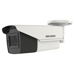Bullet TURBOHD 4K (8 Megapixeles) / Lente Mot. 2.7 a 13.5 mm / IR EXIR Inteligente 80 mts / Exterior IP67 / Soporta 12 VCD & 24 VCA / dWDR