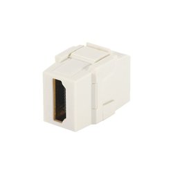 Módulo Acoplador HDMI 1.4, Hembra a Hembra Tipo-A, Categoría 2, Keystone, Color Blanco