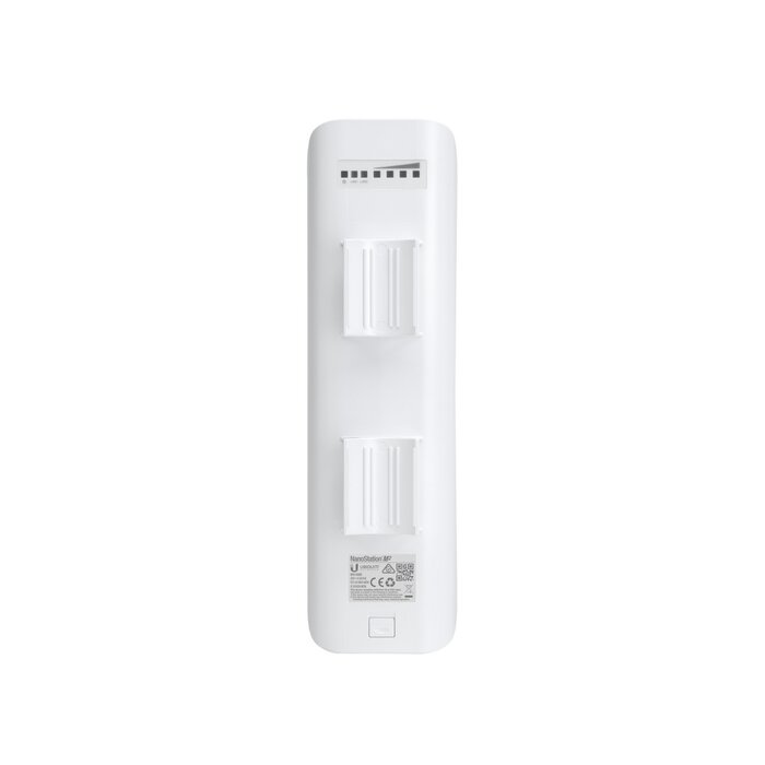 NanoStation airMAX M5 CPE, hasta 150 Mbps, frecuencia 5 GHz (5170-5875 MHz) con antena integrada de 16 dBi