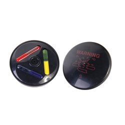 Tag con Tinta para Ropa /Si se viola el sello, la Ropa quedará Marcada con Tinta! / Paq. 100 pzs
