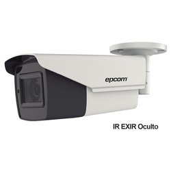 Bullet TURBOHD 4K (8Megapixeles) / Lente Mot. 2.7 a 13.5 mm / Potente IR EXIR de 80 mts / Exterior IP67 / 12 VCD - 24 VCA / dWDR