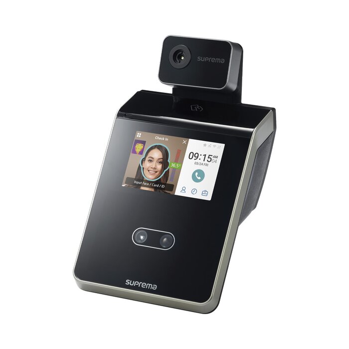 FaceStation 2 Lector Facial/ Notificación por Temperatura Alta / Bluetooth MultiClass SE Dual RFID (125KHZ EM HID PROX 13.56MHZ Mifare DesFire / EV1 FELICA ICLASS S) Compatible con BioStar2