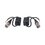 Kit de Transceptores (Balluns) EXTERIOR TurboHD Hasta 5 MPx HD-TVI/HD-CVI/AHD / CONECTORES 100% COBRE / Con Cable RF Blindado para aplicaciones