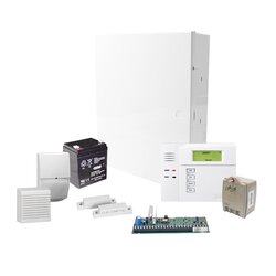 Sistema de Alarma VISTA48LA con Sensor de Movimiento, Contactos Magneticos, Sirena de 15 Watts, Bateria y Transformador