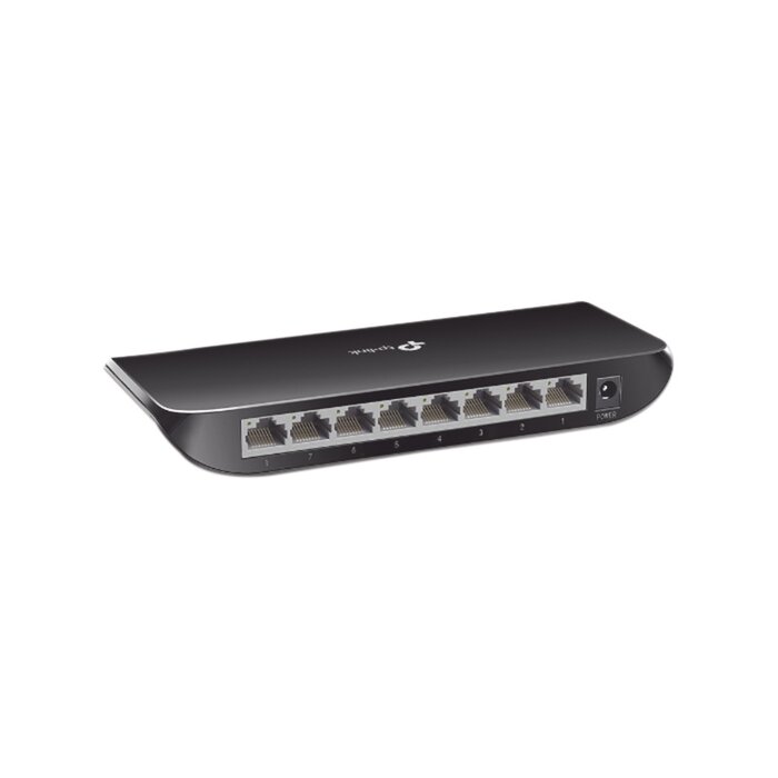 Switch de escritorio 8 puertos 10/100/1000 Mbps