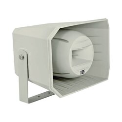 Bocina HiFi PoE Ethernet IP, de 2 vias 30W, grado de protección IP66 Gris Claro