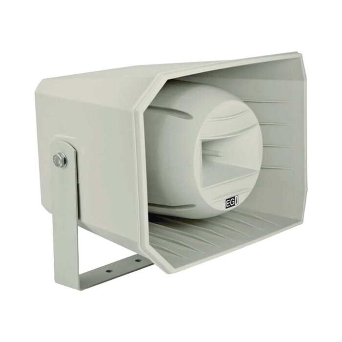 Bocina HiFi PoE Ethernet IP, de 2 vias 30W, grado de protección IP66 Gris Claro