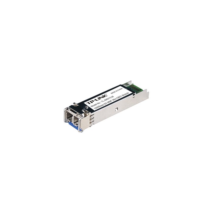 Transceptor mini-GBIC SFP duplex Multimodo 1000X, Distancia 550 M, conector LC