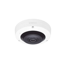 Fisheye IP Interior 6 Megapixel / WDR 120dB / IR 15m / PTZ Digital 8X / Video Analíticos Avanzados / Entrada y Salida de Audio y Alarma