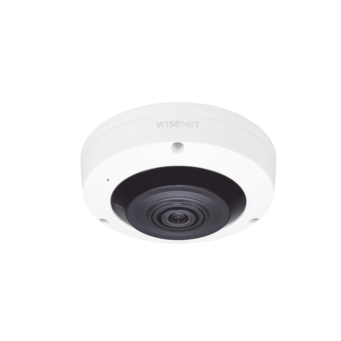 Fisheye IP Interior 6 Megapixel / WDR 120dB / IR 15m / PTZ Digital 8X / Video Analíticos Avanzados / Entrada y Salida de Audio y Alarma