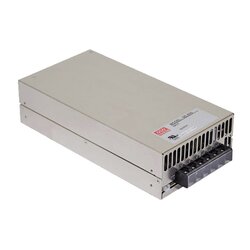 Fuente de poder 12Vcd, 600W, 50A, industrial conmutada