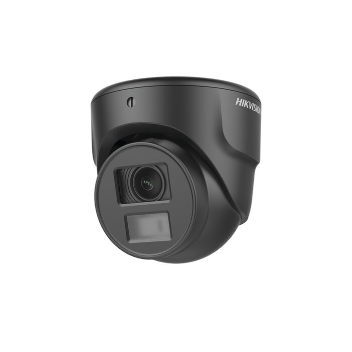 Ultra Mini Turret TURBO 1080p / Gran Angular / Lente 2.8 mm / 20 mts IR EXIR / Exterior IP67 / 4 Tecnologías (TVI / AHD / CVBS) / dWDR