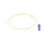 Pigtail de Fibra Óptica SC/UPC Simplex, Monomodo OS1/OS2 XGLO, OFNR, Color Amarillo, 1 Metro