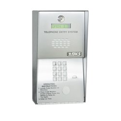 Audioportero telefónico / 600 números telefónicos / Control para 2 puertas / Gabinete para sobreponer/ Marcación a 16 digitos / Linea análoga o digital