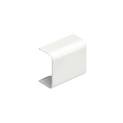 Unión recta, para uso con canaleta LD10, material ABS, Color Blanco Mate