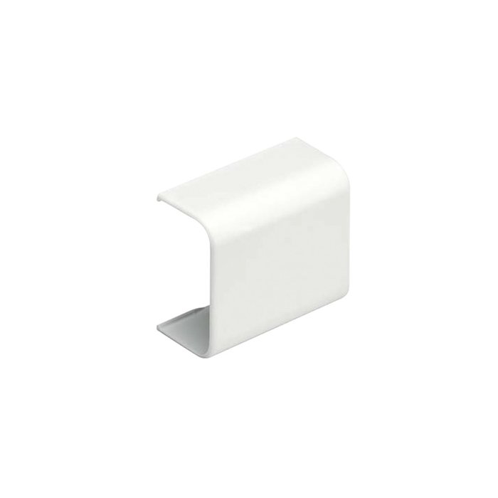 Unión recta, para uso con canaleta LD10, material ABS, Color Blanco Mate