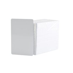 Paquete de 500 Tarjetas UltraCard 10 milesimas Grosor/ Adhesivas/ Imprimibles por un sólo lado / Para pegar sobre tarjetas/ CR80