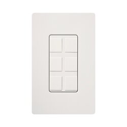 Caja de pared para contactos varios, 6 mini espacios.
