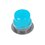Burbuja brillante con 8 LEDs, color azul