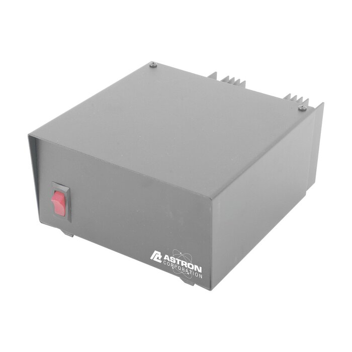 Fuente de poder Astron| Salidas 13.8Vcd, 20A | Lineal Regulada con Circuito Cargador de Baterías.