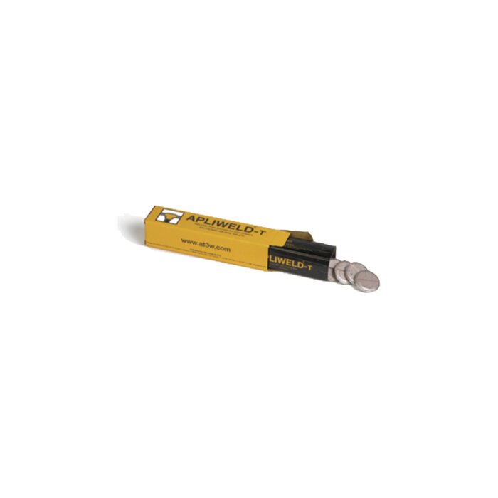 Apliweld-T. Tabletas de Compuesto para Soldadura Exotérmica (Diámetro 43 mm). 20 Piezas.