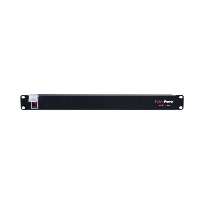 PDU Básico Para Distribución de Energía, Con 10 Tomas NEMA 5-15R Traseras, 1UR, 15 Amp, 120 Vca
