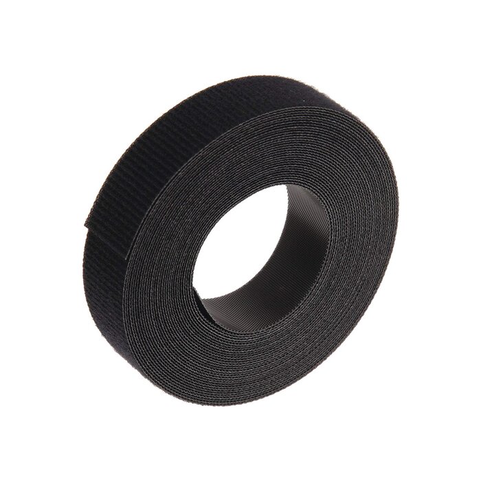 Kit de 10 Rollos de Cinta de Contacto, de 10.66 m de largo y 19.1 mm de ancho c/u, Color Negro