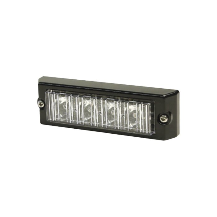 Luz Auxiliar Serie X3704, 4 LEDs Ultra Brillantes, color Azul / Claro