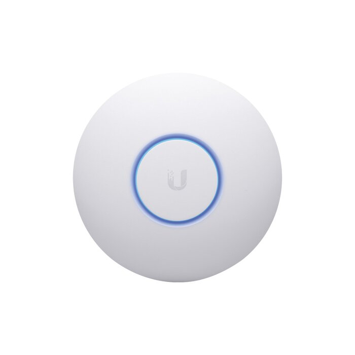 Access Point UniFi 802.11ac Wave 2, MU-MIMO4X4 con antena Beamforming, hasta 1.7 Gbps, para interior PoE 802.3af, soporta 200 clientes, incluye PoE