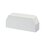 Tapa final, para uso con canaleta T70, Material PVC Rígido, Color Blanco Mate